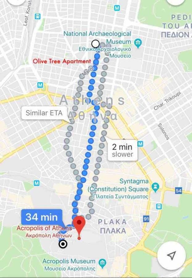 Olive Tree Apartment Of Athens - City Center Екстер'єр фото